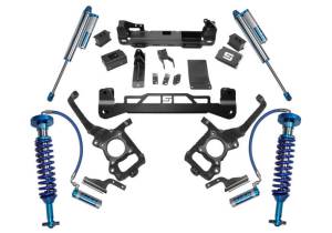 K130KG | Superlift 6 Inch Suspension Lift Kit With King Coilovers & Reservoir Shocks (2021-2024 F150 4WD)