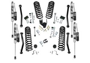 K184FX | Superlift 4 Inch Dual Rate Coil Spring Suspension Lift Kit With Fox Resi Shocks (2018-2025 Wrangler JL Unlimited 4WD)