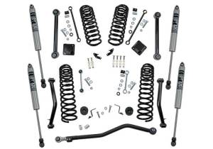 K196F | Superlift 4 inch Dual Rate Coil Spring Suspension Lift Kit with Fox 2.0 Shocks (2020-2025 Gladiator JT 4WD)
