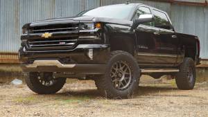K161B | Superlift 6.5 inch Suspension Lift Kit with Bilstein Shocks (2014-2018 Silverado, Sierra 1500 4WD | OE Aluminum/Stamped Control Arms)