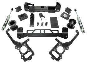 K130F | Superlift 6 Inch Suspension Lift Kit With Fox Rear Shocks (2021-2024 F150 4WD)