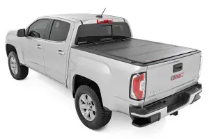 Rough Country - 49120600 | Rough Country Hard Tri-Fold Flip Up Bed Cover (2015-2024 Colorado, Canyon  | 6' Bed) - Image 6