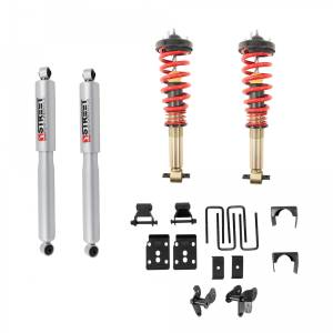 Belltech - 1054SPC | Belltech 1 to 3.5 Front / 5.5 Inch Rear Complete Lowering Kit with Height Adjustable Coilovers (2021-2025 F150 4WD) - Image 2