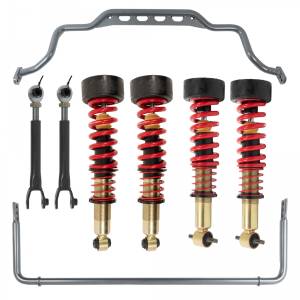 1106HK | Belltech 0.5 to 3 Inch Front / 1 to 3.5 Inch Rear Complete Lowering Kit with Street Performance Coilovers & Sway Bars (2021-2026 Tahoe, 2021-2024 Yukon 2WD/4WD)