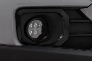 Rough Country - 71095 | Rough Country LED Fog Light Kit For Toyota Tacoma | 3.5 Inch, Round Black Series, Amber DRL - Image 4