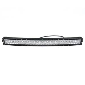 ZROADZ - Z325472-KIT | ZROADZ Front Bumper Top LED Kit with (1) 30 Inch LED Curved Double Row Light Bar (2017-2019 F250, F350 Super Duty) - Image 4
