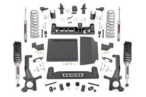 71231 | Rough Country 6 Inch Lift Kit w/ N3 Struts / Shock Relocation Brackets Toyota Tundra with Auto Adjusting Headlights 2WD/4WD (2022-2025)