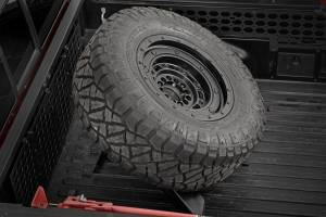 Rough Country - 73110 | Rough Country Bed Mount Spare Tire Carrier | Universal, 5x5.5, 6x5.5, 6x135 & 5x5.0 Bolt Patterns - Image 4
