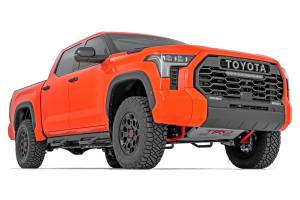 Rough Country - 73200 | Rough Country 2.5 Inch Lift Kit, TRD Pro For Toyota Tundra 4WD | Strut Spacers & Shock Relocation Brackets - Image 2