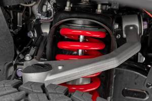 Rough Country - 73200 | Rough Country 2.5 Inch Lift Kit, TRD Pro For Toyota Tundra 4WD | Strut Spacers & Shock Relocation Brackets - Image 4