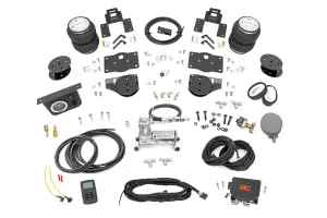 100354WC | Rough Country Air Spring Kit For Ram 1500 4WD | For Models With 4 Inch Of Suspension List, With Onboard Air Compressor & WIreless Remote