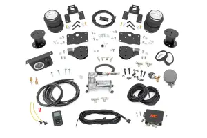 100356WC | Rough Country Air Spring Kit For Ram 1500 4WD | For Models With 6 Inch Of Suspension Lift, With Onboard Air Compressor & Wireless Remote