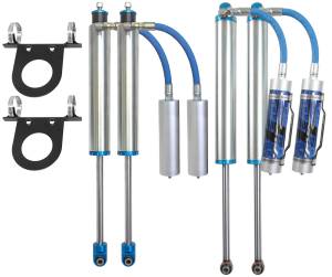 CS-FPT25SPKG-LVL-11-GAS | Carli Suspension Pintop Carli Tuned King 2.5" Remote Reservoir Shocks Package For Ford F-250/F350 4WD Gas