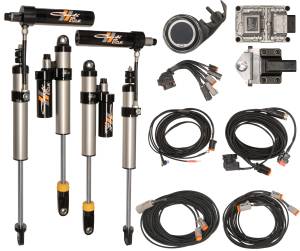 CS-FEV25SPKG-45-17 | Carli Suspension E-Venture System With SDI 2.5" Remote Reservoir Shocks For Ford F-250/F-350