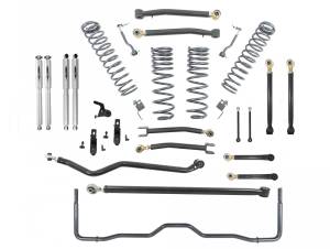 153206TPS | Belltech 4 Inch Complete Lift Kit with Trail Performance Shocks & Sway Bar (2020-2024 Gladiator JT 4WD)