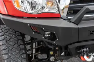 Rough Country - 10811 | Rough Country Front Bumper With Black Series LED Cube Lights For Toyota Tacoma | 2005-2011 - Image 10