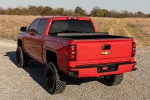 Rough Country - 49119551 | Rough Country Hard Tri-Fold Flip Up Bed Cover (2014-2018 Silverado, Sierra 1500 2WD/4WD | 2014-2019 Silverado, Sierra 2500 HD, 3500 HD 2WD/4WD | 5'9" Bed) - Image 11