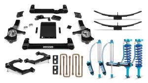 510-P0955 | Cognito 6 Inch Elite Lift Kit with King 2.5 Remote Reservoir Shocks (Silverado, Sierra 1500 2WD/4WD Including AT4 and Trail Boss)