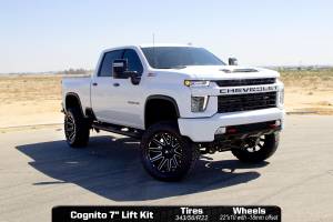 Cognito Motorsports - 110-P1032 | Cognito 7 Inch Standard Lift Kit with Fox PSMT 2.0 Shocks For (Silverado, Sierra 2500 HD, 3500 HD 2WD/4WD) - Image 2