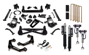 210-P1183 | Cognito 7 Inch Premier Lift Kit with Elka 2.5 Reservoir Shocks (Silverado, Sierra 2500 HD, 3500 HD 2WD/4WD)
