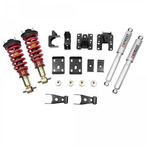 987SPC | Belltech Performance Height Adjustable Coilover Lowering Kit (-1 to 3" Front | -4" Rear)