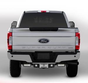 ZROADZ - Z385471 | ZROADZ Rear Bumper LED Bracket to mount (2) 6 Inch Straight Light Bar (2017-2022 F250, F350 Super Duty) - Image 9