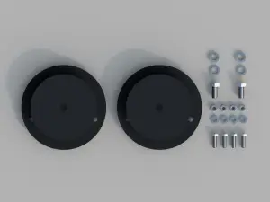 Traxda - 605064 | Traxda 1 Inch Rear Lift Kit For Ram 3500 4WD With Air Bag | Rear Only, ADD ON KIT ONLY - Image 2