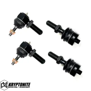 Kryptonite - 10KRYNEW34 | Kryptonite Tie Rod Rebuild Kit for Stock Center Link | 1 Generation 3/4" Thread (2001-2010 Silverado, Sierra 2500 HD, 3500 HD) - Image 2