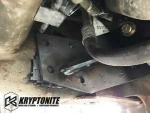 Kryptonite - KRGUSSET10 | Kryptonite Idler Support Frame Gusset (2001-2010 Silverado, Sierra 2500 HD, 3500 HD) - Image 2