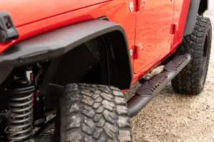 Rough Country - 21016 | Rough Country Oval Nerf Steps For Jeep Wrangler Unlimited 4WD | 4 Door - Image 8