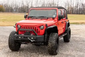 Rough Country - 21016 | Rough Country Oval Nerf Steps For Jeep Wrangler Unlimited 4WD | 4 Door - Image 9