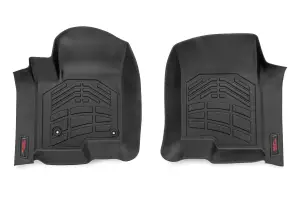 Rough Country - SM21612 | Rough Country Sure Fit Floor Mats For Crew Cab Chevrolet Silverado / GMC Sierra 1500, 2500 HD & 3500 HD | First & Second Row, Front Row Bucket Seats - Image 3