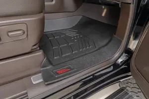 Rough Country - SM2161 | Rough Country Sure Fit Floor Mats For Chevrolet Silverado / GMC Sierra 1500, 2500 HD & 3500 HD | First Row, Front Row Bucket Seats - Image 6