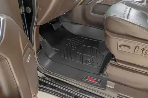 Rough Country - SM2161 | Rough Country Sure Fit Floor Mats For Chevrolet Silverado / GMC Sierra 1500, 2500 HD & 3500 HD | First Row, Front Row Bucket Seats - Image 7