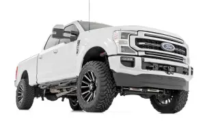 Rough Country - 50015 | Rough Country 3 Inch Coilover Conversion Upgrade Kit For Ford F-250 Super Duty | 2005-2022 | Diesel, Front Vertex Coilovers, Rear V2 Shocks - Image 2
