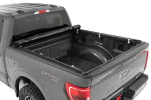 Rough Country - 42225650 | Rough Country Soft Roll Up Bed Cover (2015-2024 F150 Pickup 2WD/4WD | 6'7" Bed) - Image 4