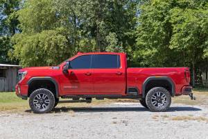 Rough Country - 11740 | Rough Country 7 Inch Lift Kit Torsion Drop Chevrolet Silverado / GMC Sierra 2500 HD & 3500 HD 4WD | No Factory Rear Overload Springs, M1 Monotube Shocks - Image 2