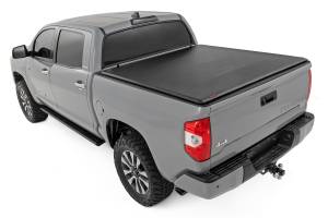 Rough Country - 42419550 | Rough Country Soft Roll Up Bed Cover For Toyota Tundra 2WD/4WD | 5' 7" Bed - Image 2
