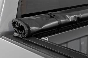 Rough Country - 42419550 | Rough Country Soft Roll Up Bed Cover For Toyota Tundra 2WD/4WD | 5' 7" Bed - Image 5