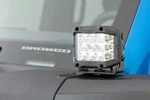 Rough Country - 82047 | Rough Country LED Ditch Light Kit For Ford Bronco | Spectrum Series Light - Image 2