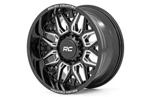Rough Country - 86201017 | Rough Country 86 Series Wheel | One-Piece | Gloss Black | 20x10 | 6x135 | -19mm - Image 2
