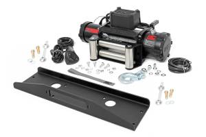 92072 | Rough Country Winch Plate For Mahindra Roxor | With PRO9500 Winch