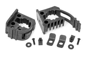 99067 | Rough-Country Rubber Molle Panel Clamp Kit | 5/8" - 1 3/8" | 2 Clamps