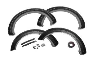A-F11811-YZ | Rough Country Defender Fender Flares For Ford F-150 2/4WD (2015-2020) | Oxford White