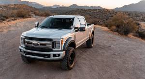 Rough Country - A-F21112-G1 | Rough Country Defender Fender Flares For Ford F-250 / F-350 Super Duty | Absolute Black - Image 4