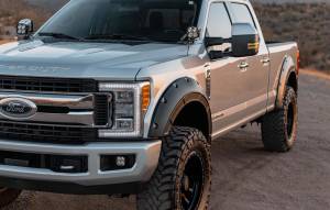 Rough Country - A-F21112-G1 | Rough Country Defender Fender Flares For Ford F-250 / F-350 Super Duty | Absolute Black - Image 5