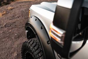 Rough Country - A-F21112-G1 | Rough Country Defender Fender Flares For Ford F-250 / F-350 Super Duty | Absolute Black - Image 7