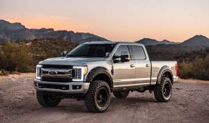 Rough Country - A-F21112-G1 | Rough Country Defender Fender Flares For Ford F-250 / F-350 Super Duty | Absolute Black - Image 9