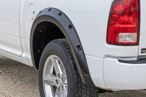 Rough Country - F-D10911B-PR4 | Rough Country Pocket Fender Flares Ram 1500 2WD/4WD (2009-2024) | Flame Red - Image 4