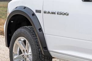Rough Country - F-D10911B-PR4 | Rough Country Pocket Fender Flares Ram 1500 2WD/4WD (2009-2024) | Flame Red - Image 5